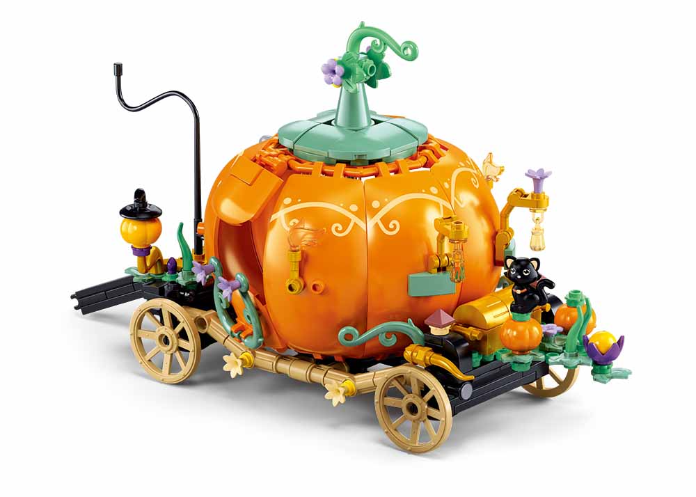 Sluban - Girls Dream - Pumpkin Carriage (320Pcs) - Age +7 | سلوبن - قطع التركيب - حلم الفتيات - عربة اليقطين (320 قطعة) - العمر +7