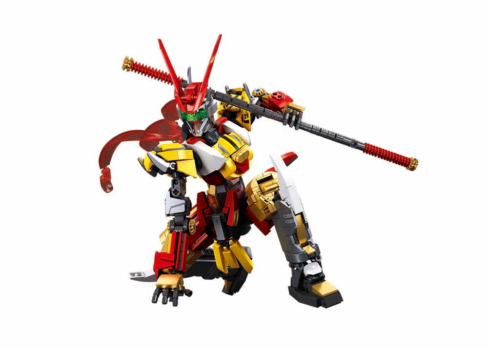 Sluban - P.R.Mecha - Robot 06 (719Pcs) - Age +8 | سلوبن - قطع التركيب - ميكا - روبوت 06 (719 قطعة) - العمر +8