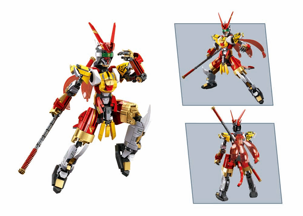 Sluban - P.R.Mecha - Robot 06 (719Pcs) - Age +8 | سلوبن - قطع التركيب - ميكا - روبوت 06 (719 قطعة) - العمر +8