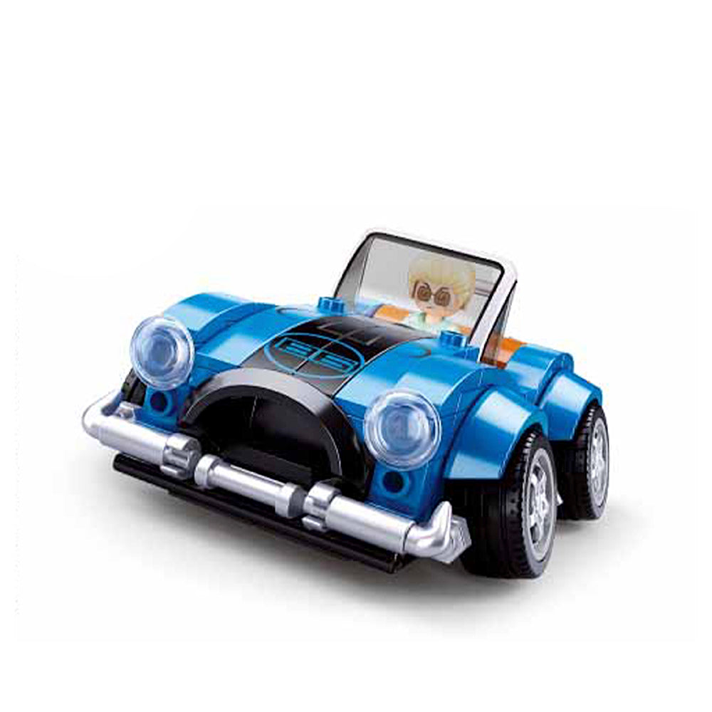 Sluban - Mcar - Hell Of Flush - Classic Car - 4 Types - Age 6+ | سلوبن - قطع التركيب - إضاءة الفلاش - السيارة الخارقة الأسطورية - ٤ أنواع - العمر +6