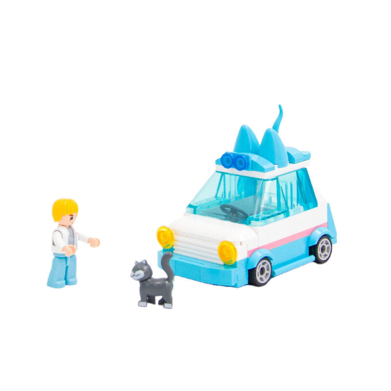 Sluban - Metropolis - Pet - 4 Types - Age 6+ | سلوبن - قطع التركيب - مدينة الحيوانات الأليفة الكبرى - ٤ أنواع - العمر +6