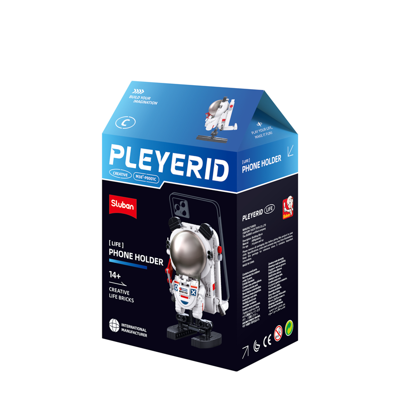 Sluban - Pleyerid - Maro Astronaut - 3 Types - Age 14+ | سلوبن - قطع التركيب - بلايريد - مارو رائد فضاء - 3 أنواع - العمر +14