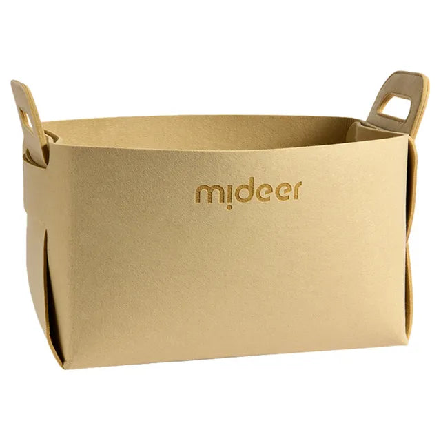 Mideer - Toy Storage Bag - Beige - Age 3+ | ميدير - حقيبة تخزين الألعاب - بيج - العمر: 3+