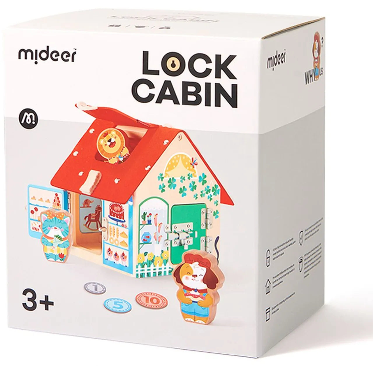 Mideer - Lock Cabin - Age: 3+ | ميدير - الكوخ المقفول - العمر 3+