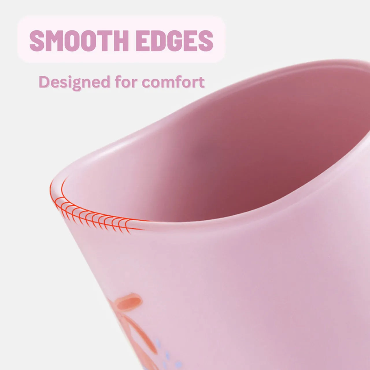 Mideer - Kids Toothbrush Cup - Taro Purple - Age 2+ | ميدير - كوب فرشاة أسنان للأطفال - بنفسجي تارو - العمر 3+