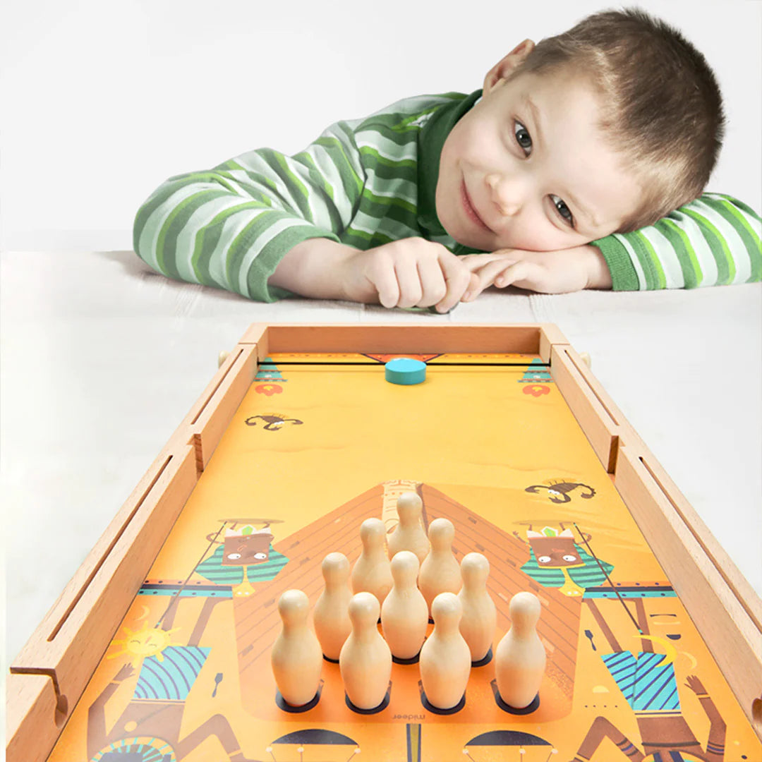 Mideer - 10 in 1 Carrom Board Game – Age: 3+ | ميدير - 10 في 1 لعبة كاروم بورد – العمر 3+