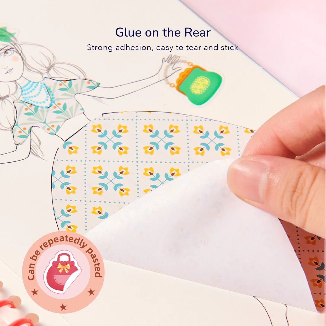 Mideer - Little Designer - Sweet Tea Party – Age 5+ | ميدير - المصممة الصغيرة - حفلة الشاي اللطيفة – العمر 5+