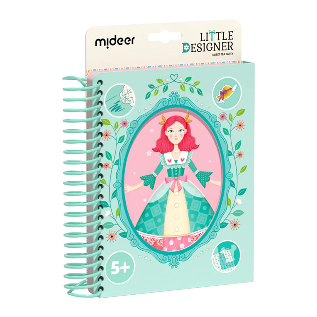 Mideer - Little Designer - Sweet Tea Party – Age 5+ | ميدير - المصممة الصغيرة - حفلة الشاي اللطيفة – العمر 5+
