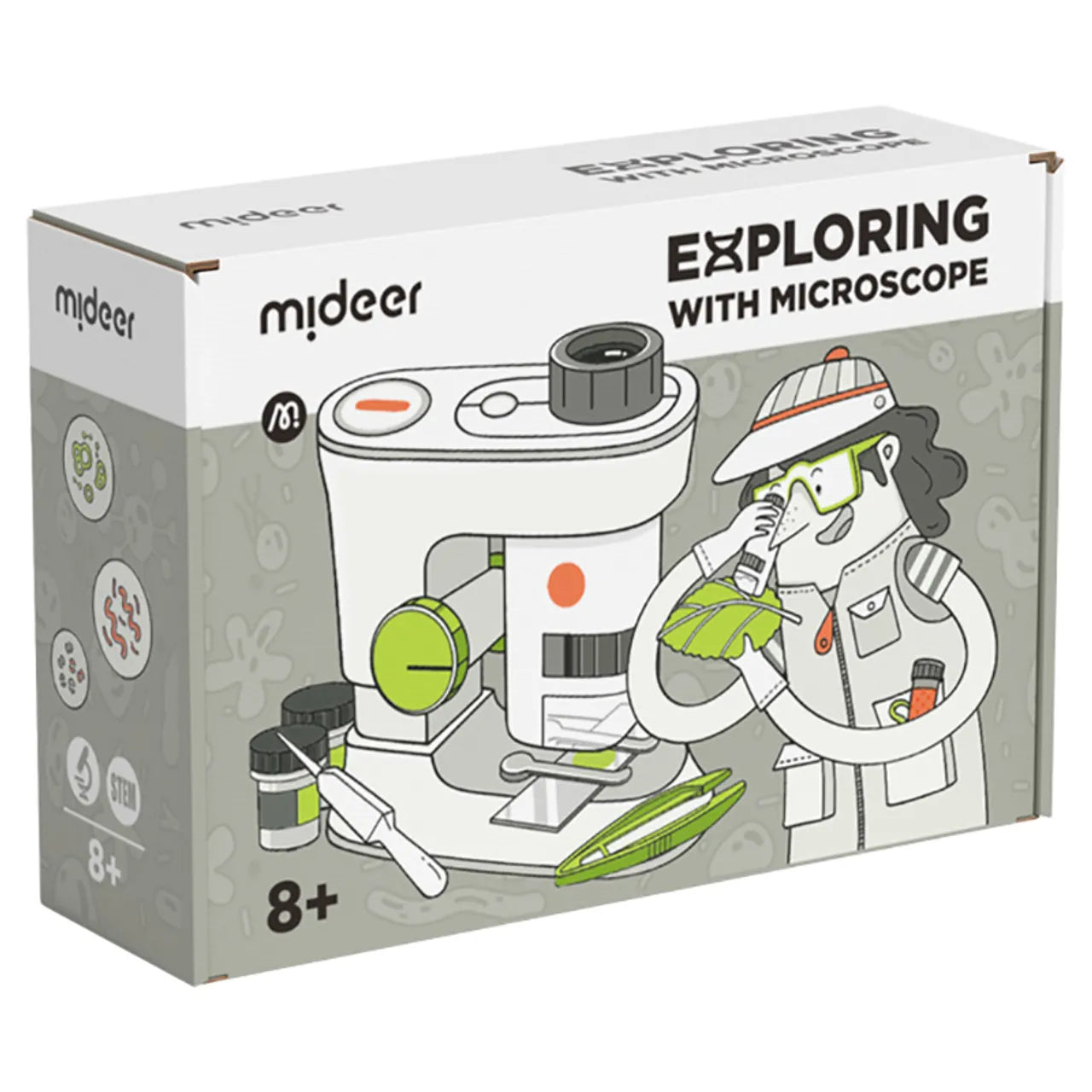 Mideer - Exploring With Microscope - Age 8+ | ميدير - الاكتشاف بواسطة المايكروسكوب - العمر 8+