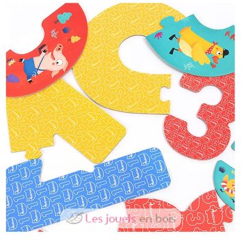 Mideer - Gift Box Puzzle - Dinosaur Age - age +3 | ميدير - صندوق الهدايا لعبة التركيب - عصر الديناصور - العمر +3