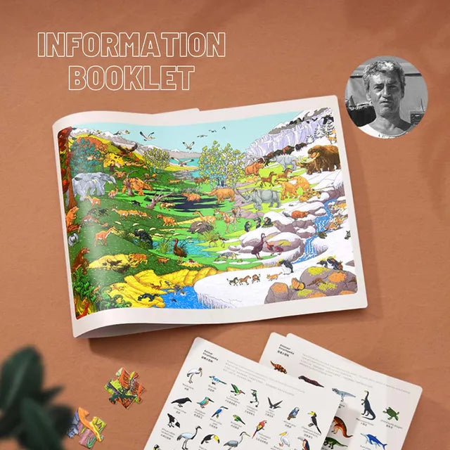 Mideer - Discovery Puzzle Big World Small World - Asian - 88P - Age 3.5+ | ميدير - بازل الاكتشاف - العالم الكبير و والعالم الصغير - الآسيوي - 88 قطعة - العمر 3.5+