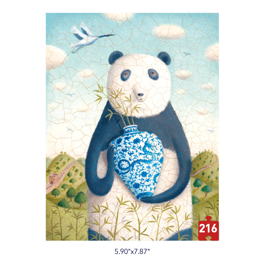 Mideer - Pocket Series Puzzle - Expressing Beauty Through Culture - 216 pieces - age 8+ | ميدير - لعبة تركيب البازل - التعبير عن الجمال من خلال الثقافة - 216 قطعة - العمر 8+