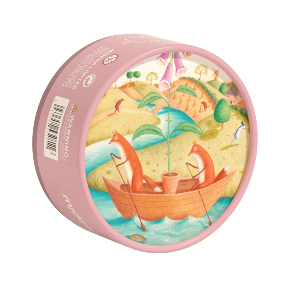 Mideer - Pocket Series Puzzle - Fish Also Like Flowers - 216 pieces - age 8+ | ميدير - لعبة تركيب البازل - زهرة الكونفالاريا - 216 قطعة - العمر 8+