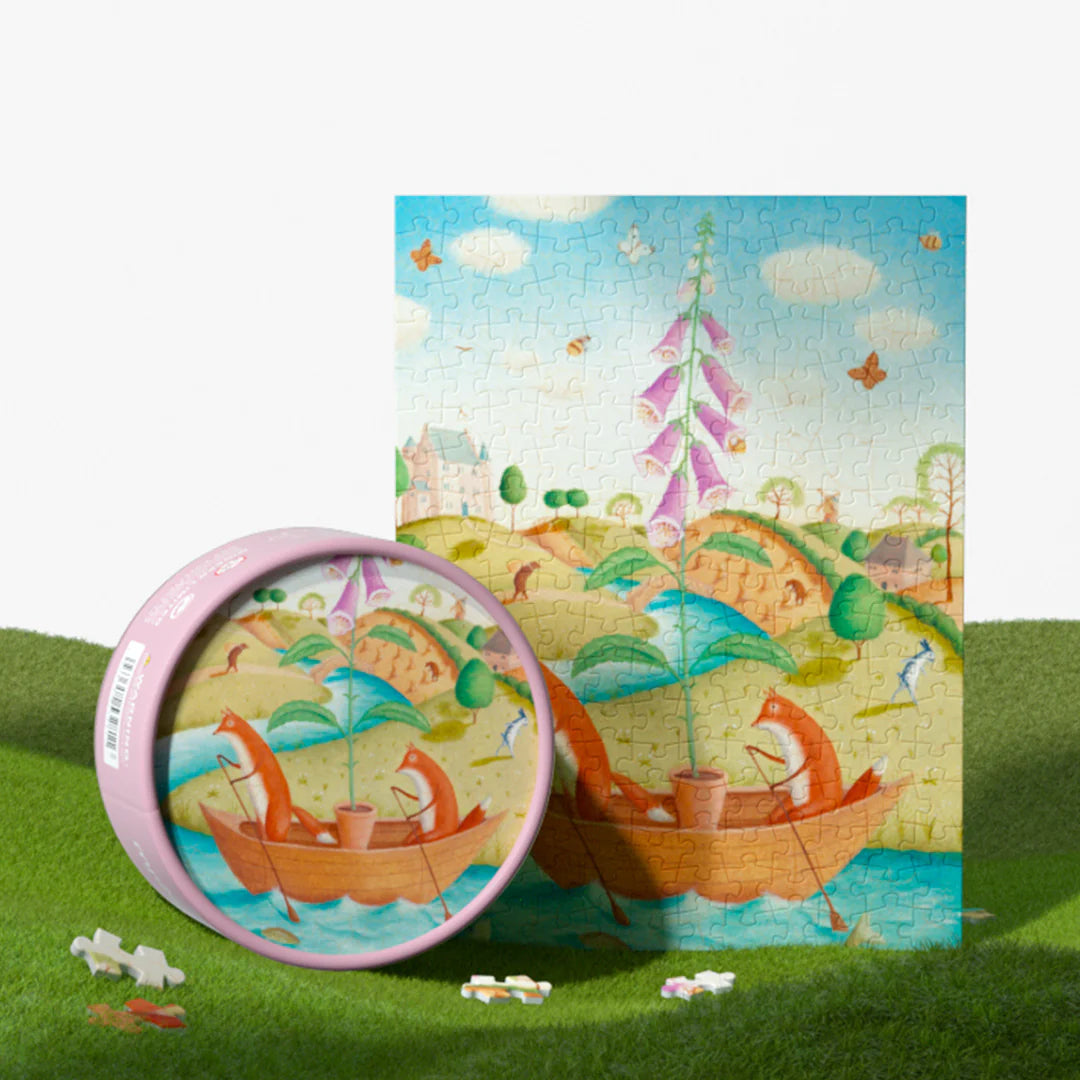 Mideer - Pocket Series Puzzle - Fish Also Like Flowers - 216 pieces - age 8+ | ميدير - لعبة تركيب البازل - زهرة الكونفالاريا - 216 قطعة - العمر 8+