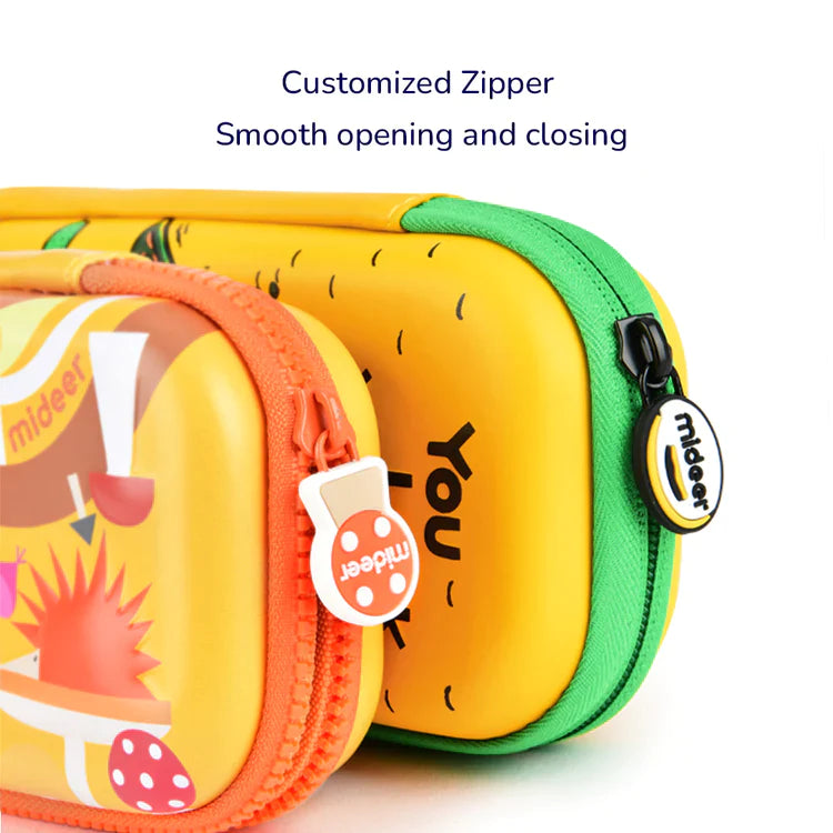 Mideer - Pencil Case - Tyrannosaurus Rex (Big) - Age 3+ | ميدير - مقلمة - ديناصور (حجم كبير) - العمر 3+