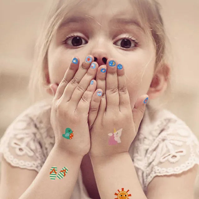 Mideer - Nail Stickers - Wonder Princess - Age 3+ | ميدير - ملصقات أظافر الأطفال - الأميرة العجيبة - العمر 3+
