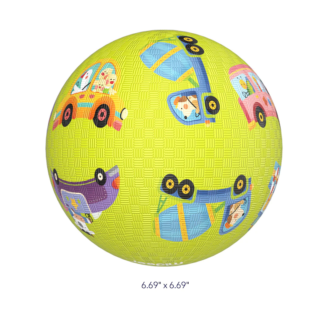 Mideer - Playground Ball - Traffic (Big) - Age 3+ | ميدير - كرة اللعب - حركة المرور (كبيرة) - العمر 3+