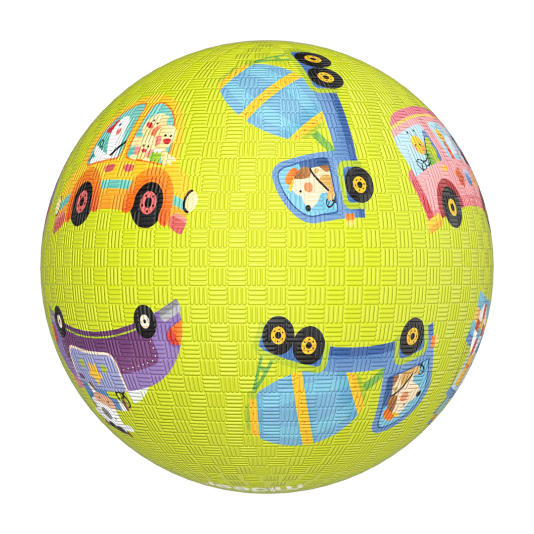 Mideer - Playground Ball - Traffic (Big) - Age 3+ | ميدير - كرة اللعب - حركة المرور (كبيرة) - العمر 3+