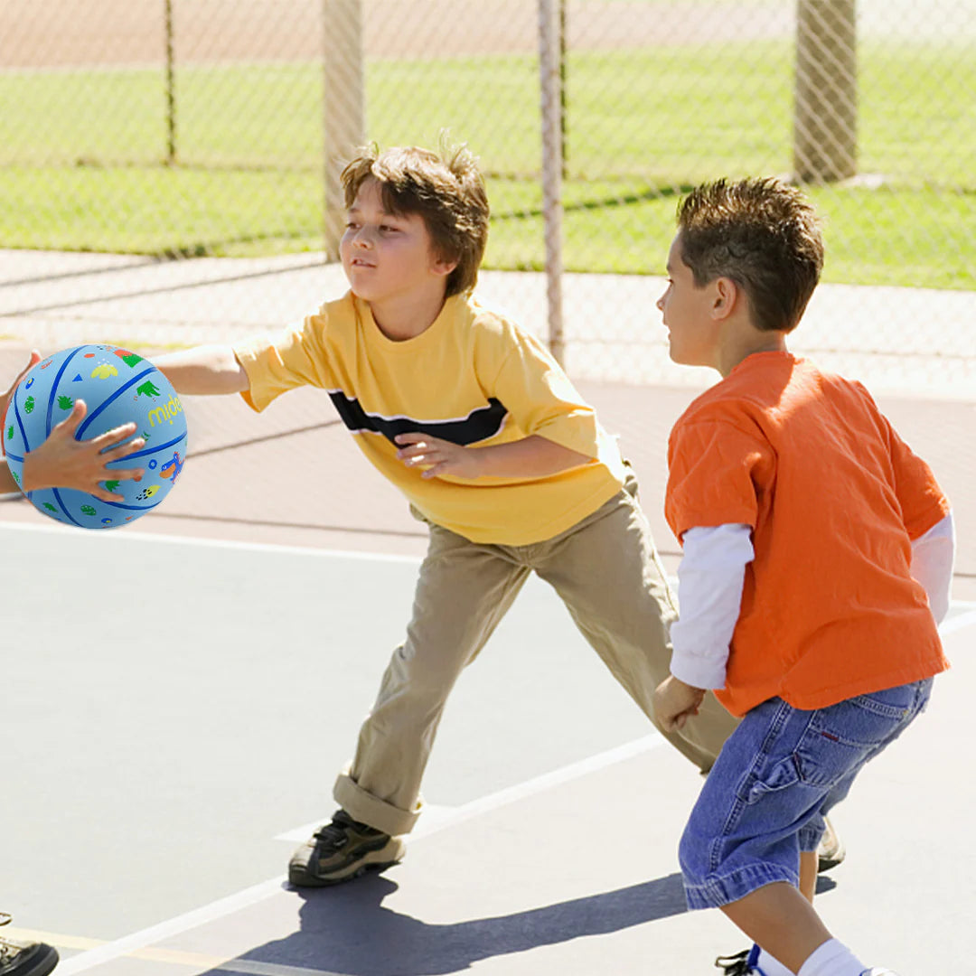 Mideer - Children's Basketball T-Rex 5 - Age +3 | ميدير - لعبة كرة السلة للأطفال - تيريكس 5 - العمر +3