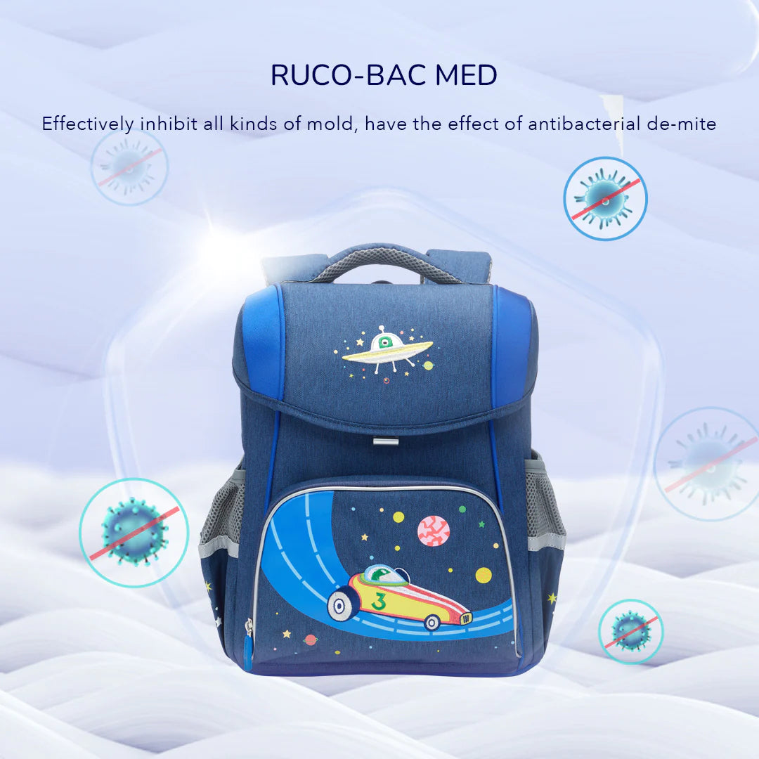 Mideer - Spinecare Kids Backpack - Light year Express - Age 6-9 | ميدير - حقيبة ظهر للأطفال سباينكير - لايت يير إكسبرس - العمر 6-9