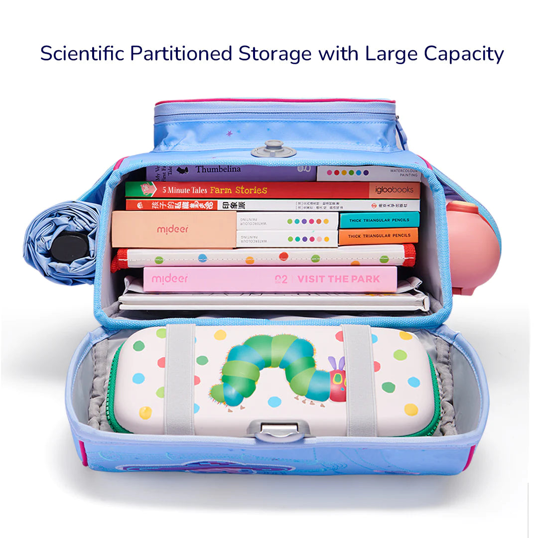 Mideer - Spinecare Kids Backpack - Light year Express - Age 6-9 | ميدير - حقيبة ظهر للأطفال سباينكير - لايت يير إكسبرس - العمر 6-9