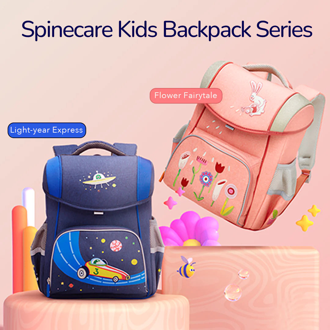 Mideer - Spinecare Kids Backpack - Light year Express - Age 6-9 | ميدير - حقيبة ظهر للأطفال سباينكير - لايت يير إكسبرس - العمر 6-9