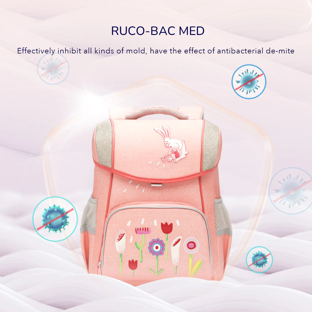 Mideer - Spinecare Kids Backpack - Flower Fairytale - Age 6-9 | ميدير - حقيبة ظهر للأطفال سباينكير - حكاية الزهرة - العمر 6-9