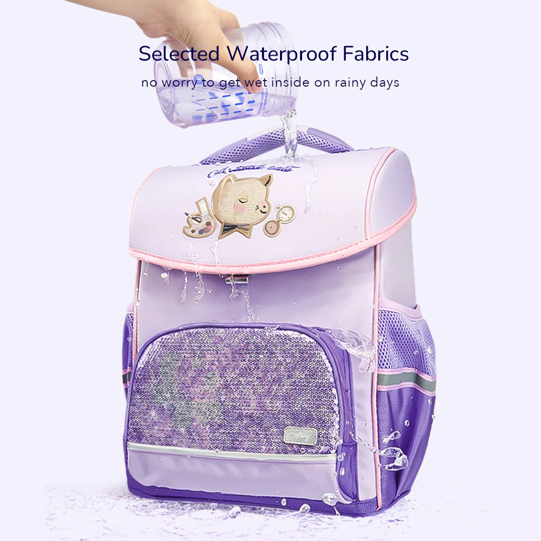 Mideer - Spinecare Kids Backpack - Flower Fairytale - Age 6-9 | ميدير - حقيبة ظهر للأطفال سباينكير - حكاية الزهرة - العمر 6-9