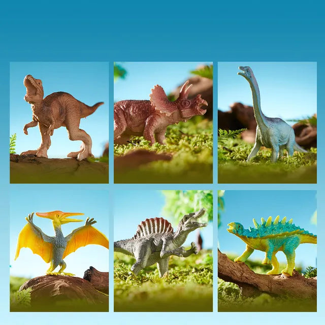 Mideer - Simulation Toy set - Dinosaur World - Age 3+ | ميدير - لعبة المحاكاة - مجموعة عالم الديناصورات - العمر 3+