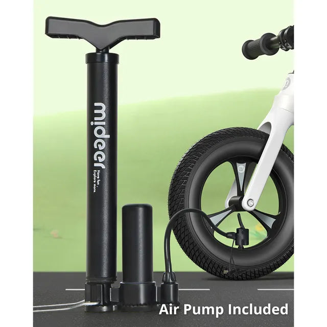 Mideer - Kid Balance Bike - Creamy White - Age 2-6 | ميدير - دراجة التوازن للأطفال - أبيض كريمي - العمر 2-6 سنوات
