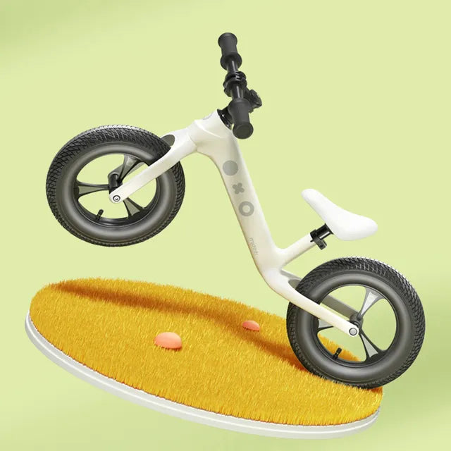 Mideer - Kid Balance Bike - Creamy White - Age 2-6 | ميدير - دراجة التوازن للأطفال - أبيض كريمي - العمر 2-6 سنوات
