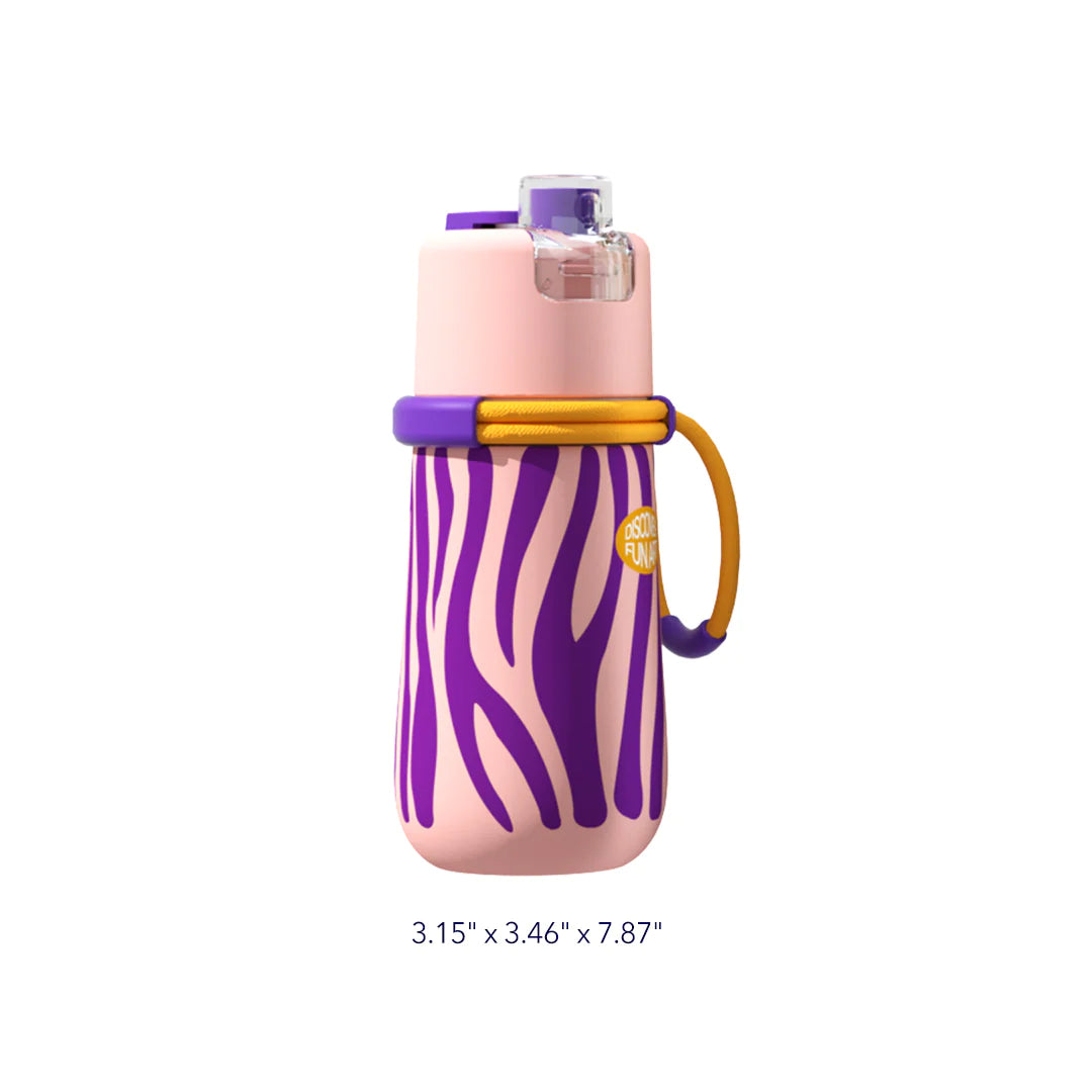Mideer - Portable Spray Cup - Blush Pink - Age 3+ | ميدير - مطرة الماء البخاخة المحمولة - وردي - العمر 3+