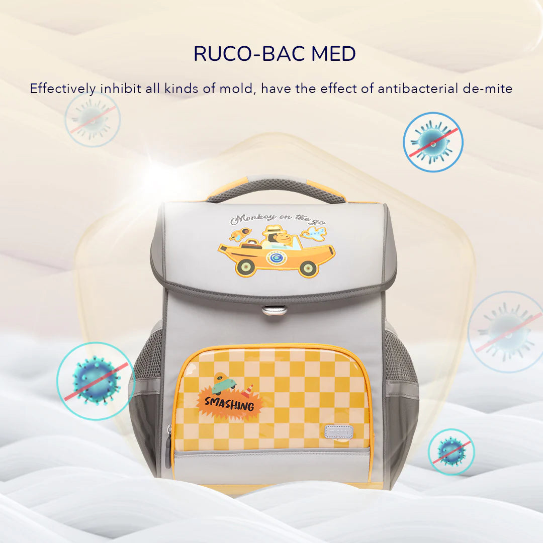 Mideer - Spinecare Kids Backpack - Car Traveling - Age 6-9 | ميدير - حقيبة ظهر سبينكير كيدز - السفر بالسيارة - العمر 6-9