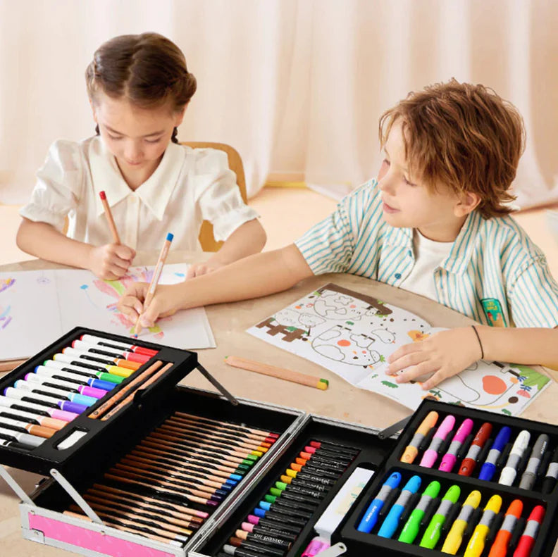 Mideer - Artist Suitcase - Green - Age 3+ | ميدير - حقيبة الفنان - أخضر - العمر 3+