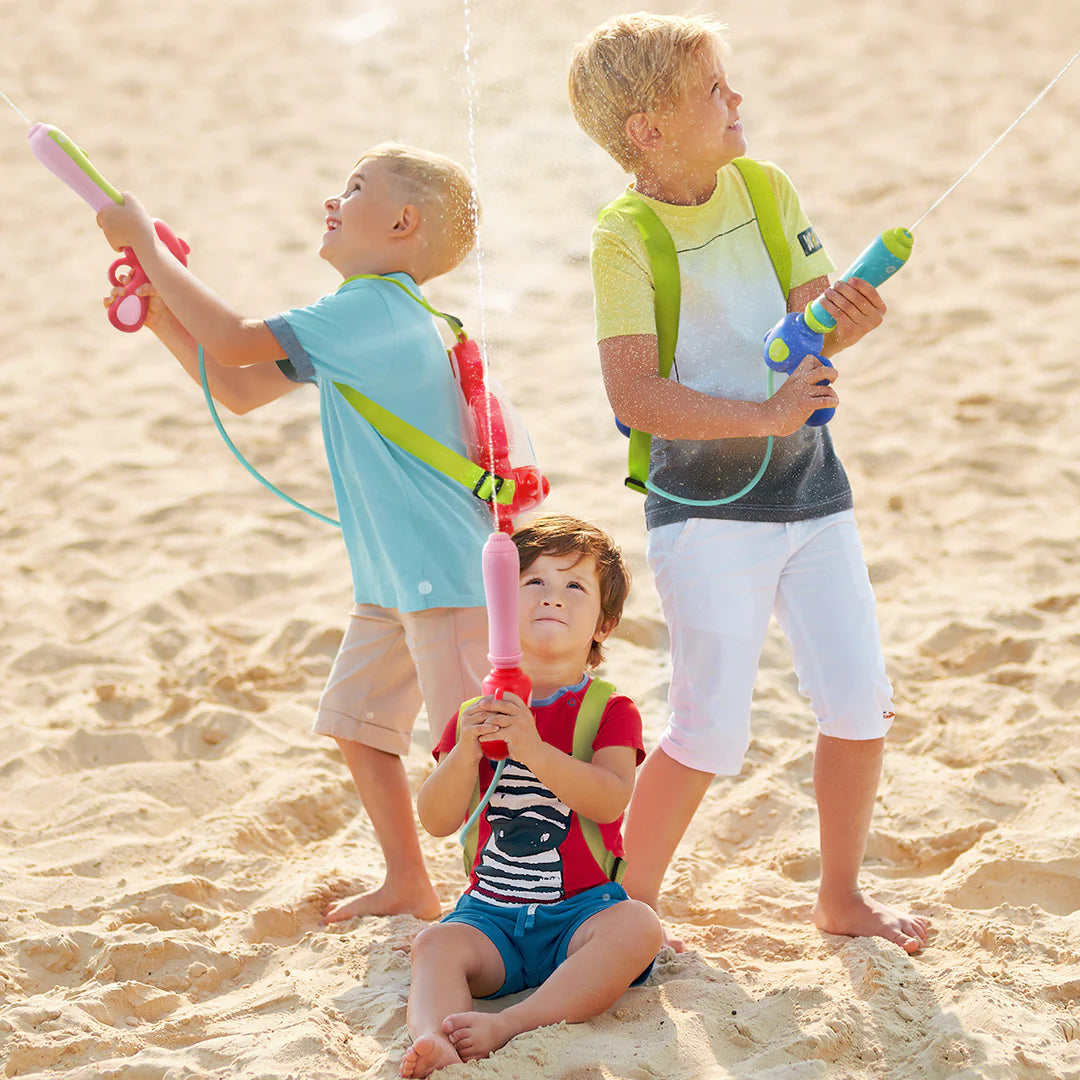 Mideer - Backpack Water Gun - Crab - Age 3+ | ميدير - حقيبة مسدس الماء - السلطعون - العمر 3+