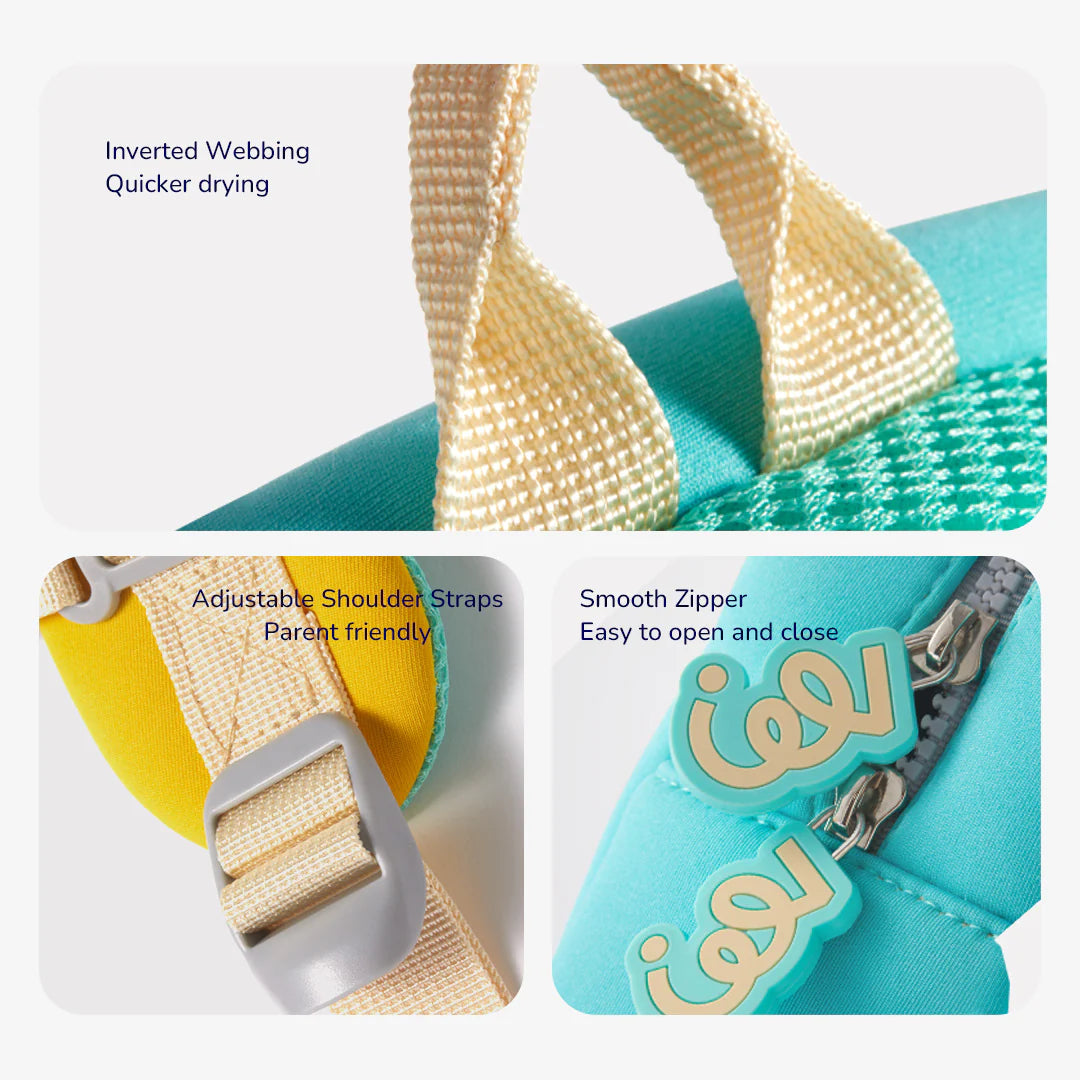 Mideer - Kids Backpack - We Are Friends - Bear - Age 3-6 | من ميدير - حقيبة ظهر - شكل دب - لون بني - العمر 3-6