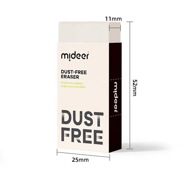 Mideer - Dust Free Eraser - Age 3+ | ميدير - ممحاة بدون آثار - العمر 3+
