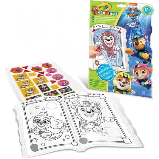 CRAYOLA MK Paw Patrol Colour & Shapes Activity Book