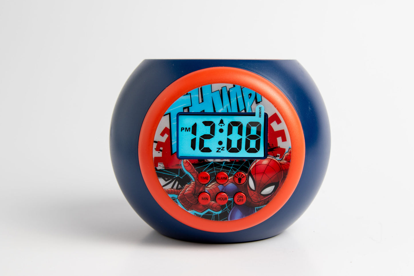 Disney - Alarm Clock - Spiderman - Age 3+ | ديزني - المنبه - الرجل العنكبوت - العمر 3+