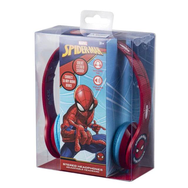 Disney - Kids Stereo Headphones – Spiderman - Age 3+ | ديزني - سماعات ستيريو للأطفال - سبايدرمان - العمر 3+
