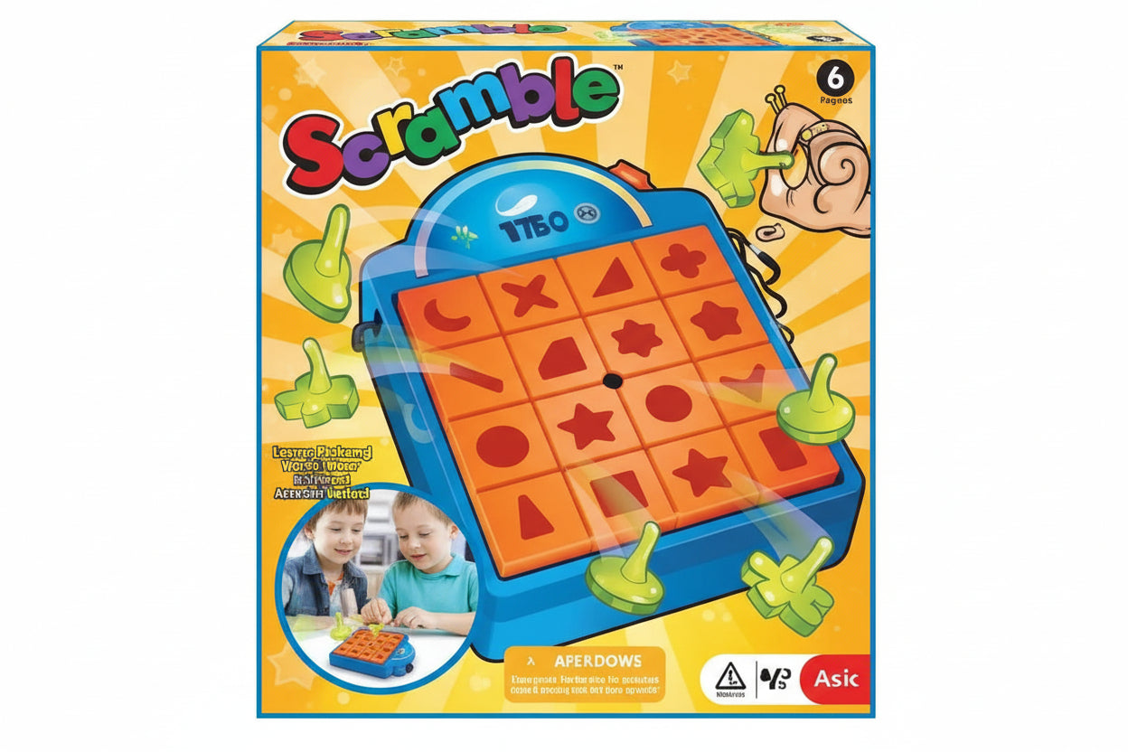 Ambassador – Scramble 1 Player - لعبة التحدّي الفردي (سكرامبل للاعب واحد)