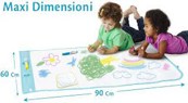 MK COLOR POPS 90X60CM MAT (SQUARE SHAPE PACK) - MOVE TO COLOR & ERASE حصيرة MK Color Pops 90×60 سم – شكل مربع، للرسم والتلوين مع إمكانية المسح للأطفال