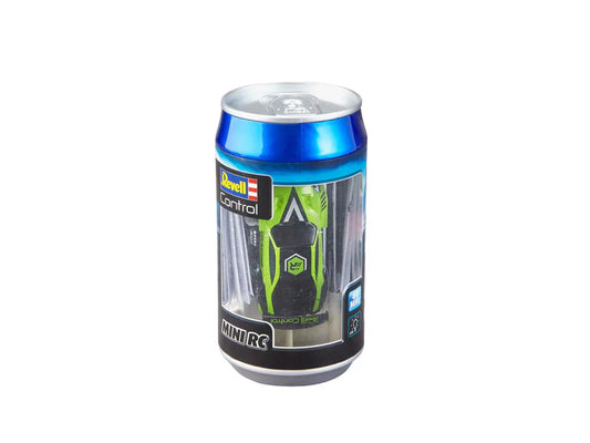 RC MINI RACING-GREEN IN CAN RECHARGABLE سيارة سباق RC صغيرة خضراء قابلة للشحن داخل علبة