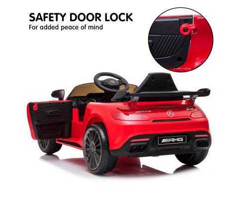 Mercedes Benz GTR Licensed R/C Ride on Car - 12V4.5AH*1 Battery | سيارة كهربائية للأطفال بترخيص مرسيدس بنز GTR وتعمل بالتحكم عن بعد - بطارية 12 فولت 4.5 أمبير ×1