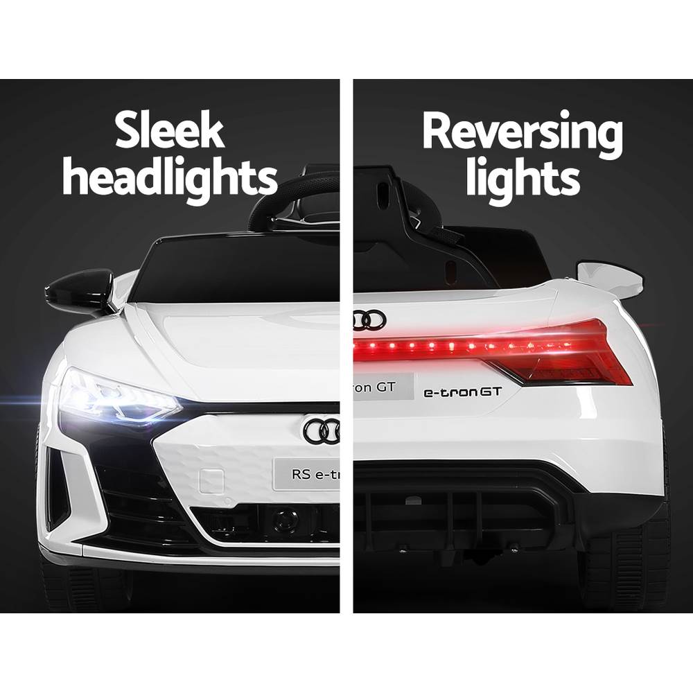Audi RS e-tron GT Licensed R/C Ride on Car- 12V7AH*1 battery- 390#*4 motors | سيارة أودي RS e-tron GT كهربائية – تحكم عن بعد 2.4 جيجا هرتز – بطارية 12 فولت 7 أمبير – 4 محركات 390#