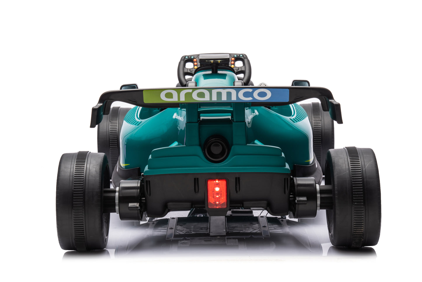 Aston Martin Licensed Go Kart R/C Ride on Car- 24V5AH*1battery - 4motors | سيارة جو كارت كهربائية بترخيص أستون مارتن للأطفال تعمل بالتحكم عن بعد - بطارية 24 فولت 5 أمبير ×1 - 4 محركات