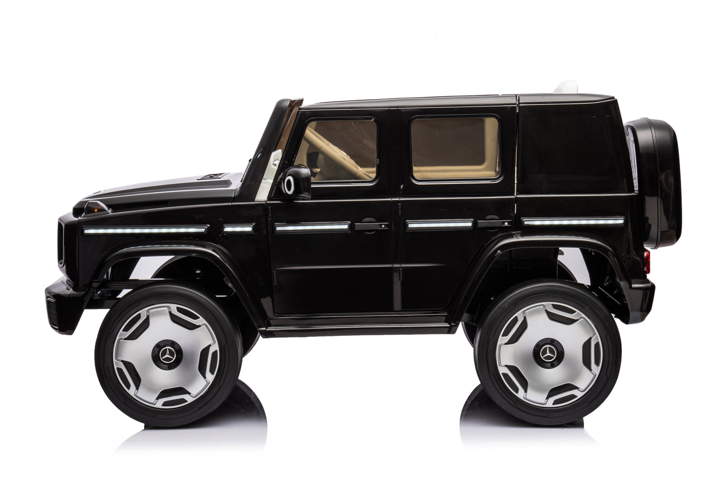 Mercedes-Benz EQG Licensed R/C Ride on Car -12V9AH*1battery- 4motors | سيارة كهربائية للأطفال مرخصة من مرسيدس-بنز EQG وتعمل بالتحكم عن بعد - بطارية 12 فولت 9 أمبير ×1 - 4 محركات