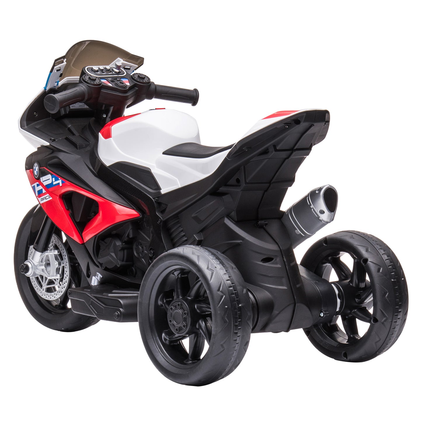 BMW HP4 Licensed Motorcycle- 12V4.5AH*1battery -390#*2 motors | دراجة نارية مرخصة من بي إم دبليو HP4 - بطارية 12 فولت 4.5 أمبير ×1 - محركات 390# ×2