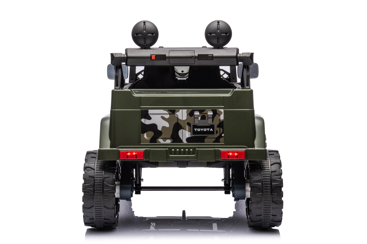 Toyota FJ Cruiser Licensed R/C Ride on Car -12V4.5AH*1battery- 4motors | سيارة كهربائية للأطفال بترخيص تويوتا FJ كروزر وتعمل بالتحكم عن بعد - بطارية 12 فولت 4.5 أمبير ×1 - 4 محركات
