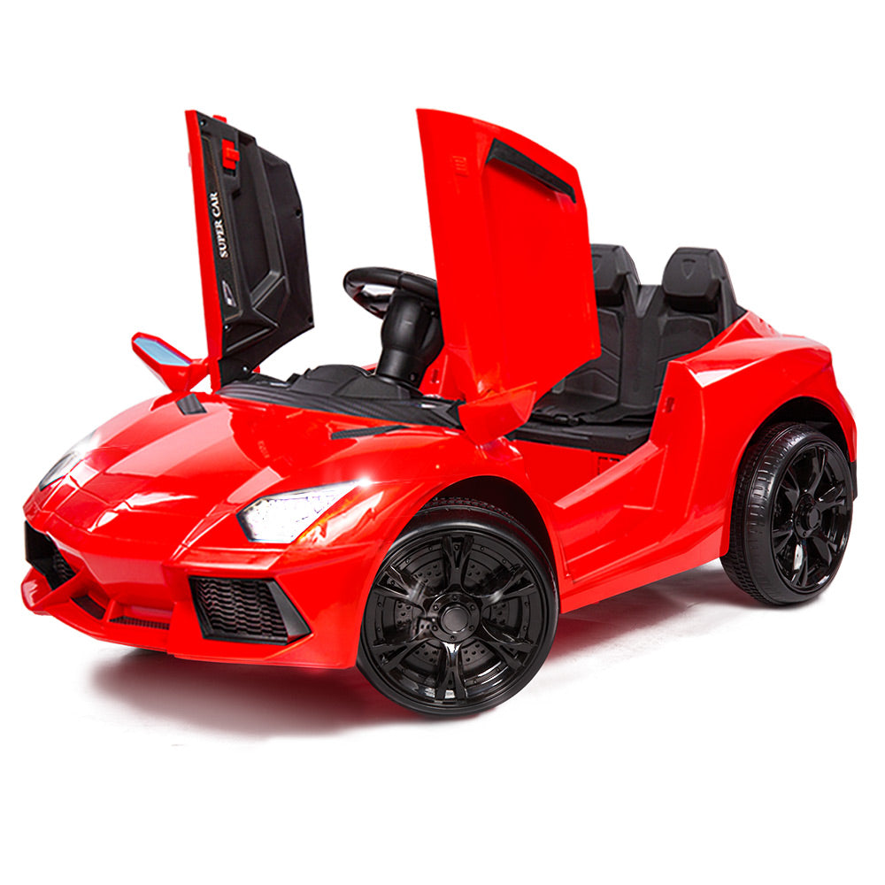 Lamborghini Autentica Licensed R/C Ride on Car- 12V7AH*1 battery- 390#*4 motors | سيارة لامبورغيني أوثينتيكا الكهربائية للأطفال – تعمل بالتحكم عن بُعد – بطارية 12V7AH×1 – مزوّدة بـ 4 محركات 390#